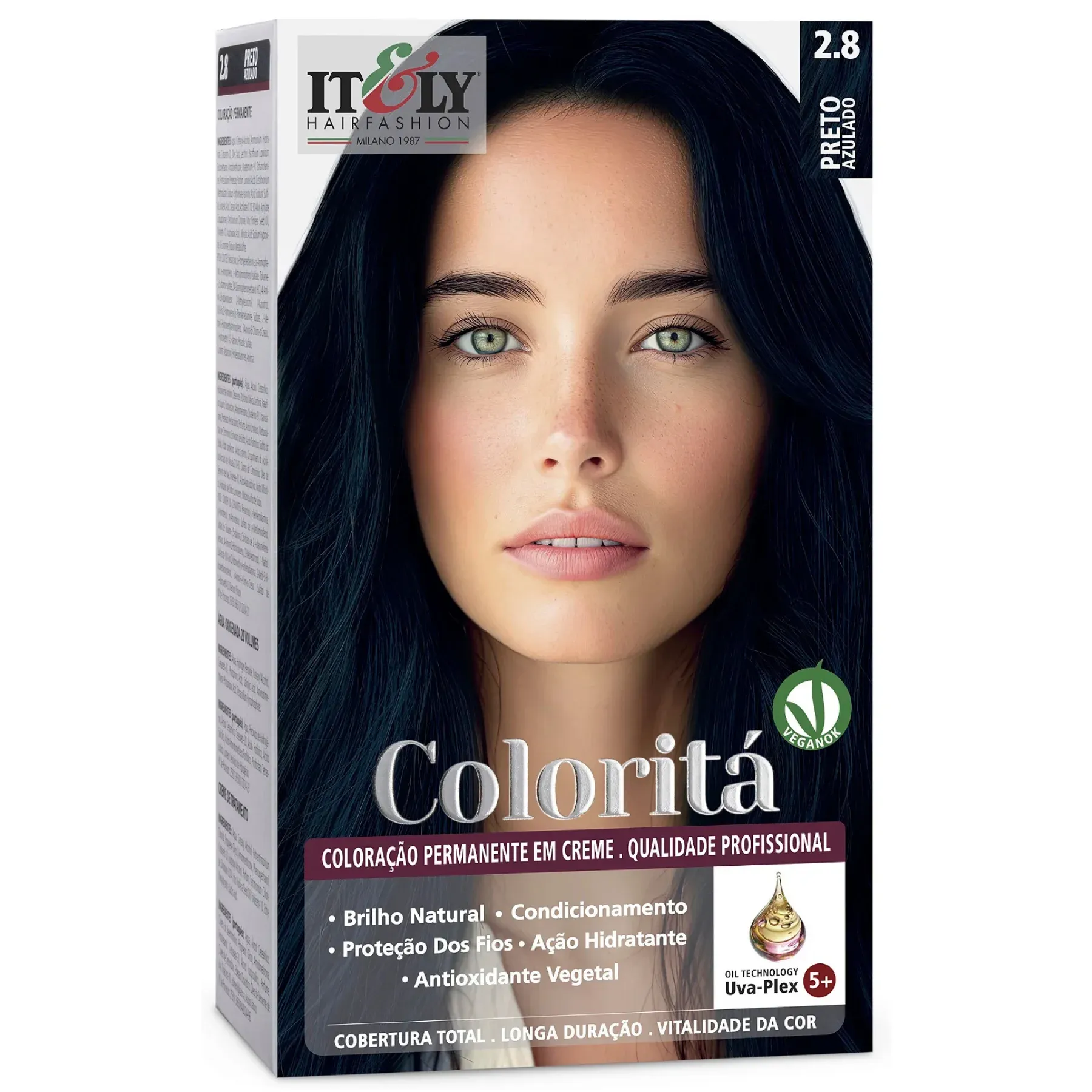 Coloração  Itely Colorita 2.8 Preto Azulado